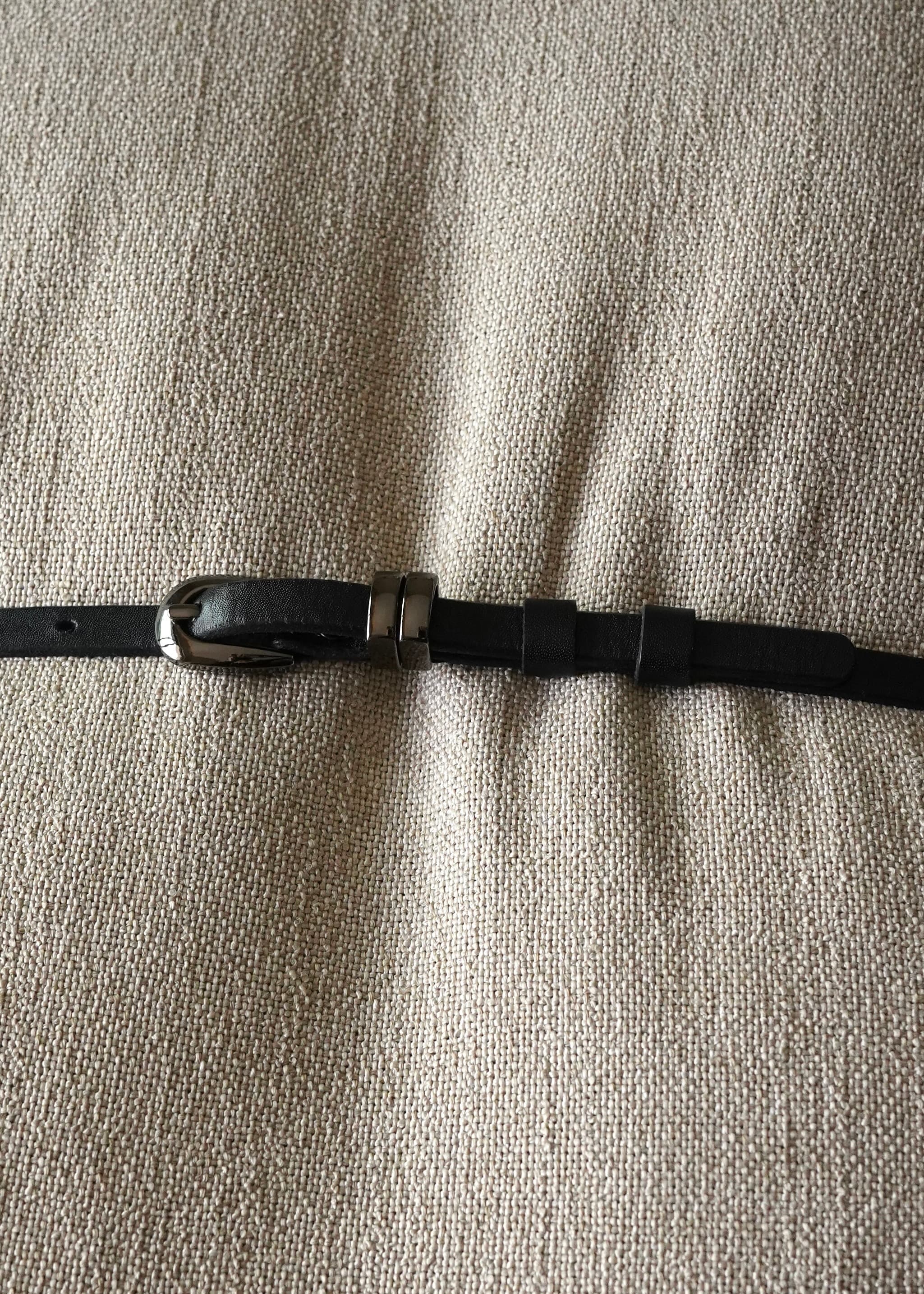 LINEA Belt- Obsidian Black/Polished Steel image