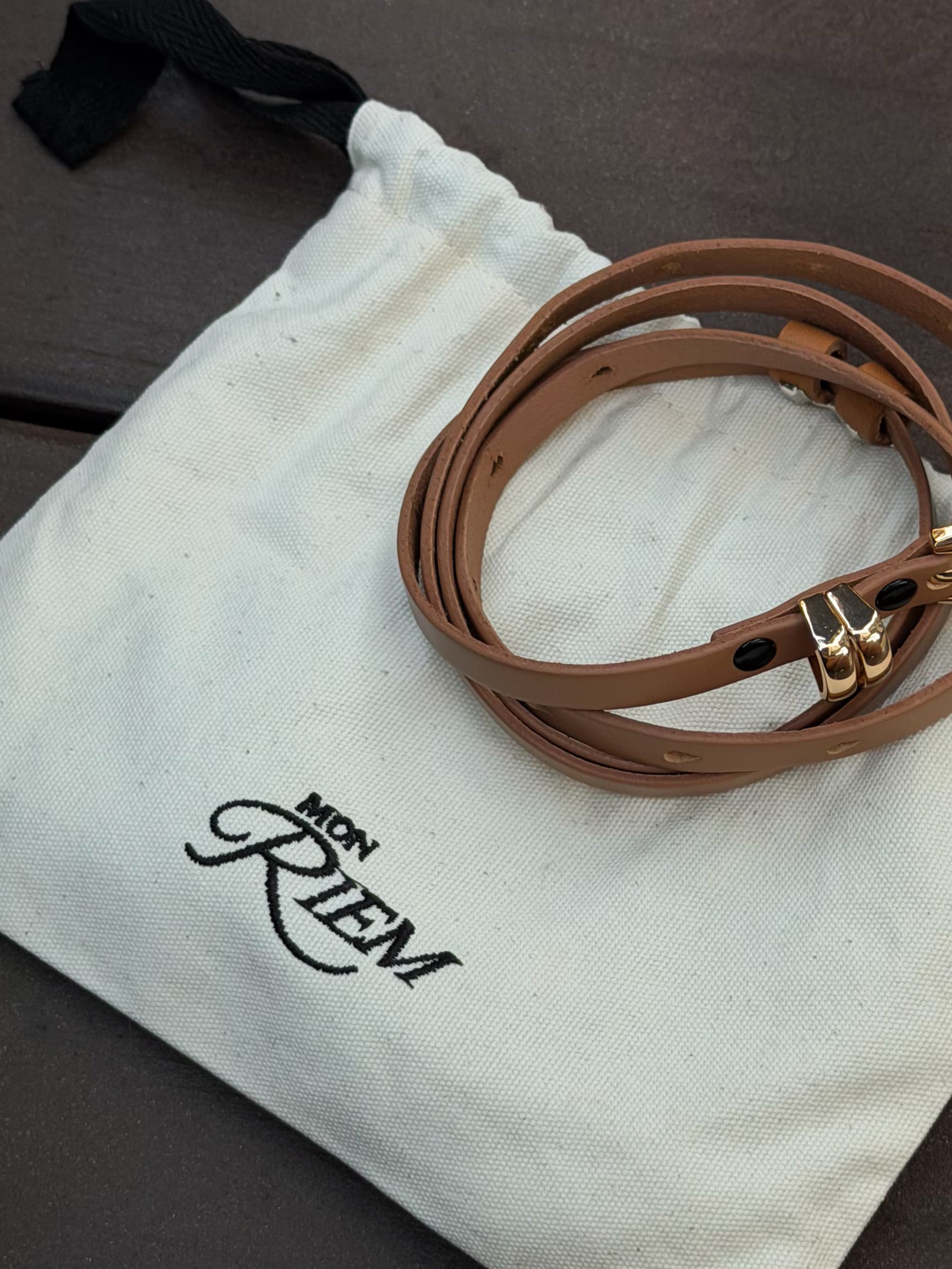 LINEA Belt- Cuir Cognac image
