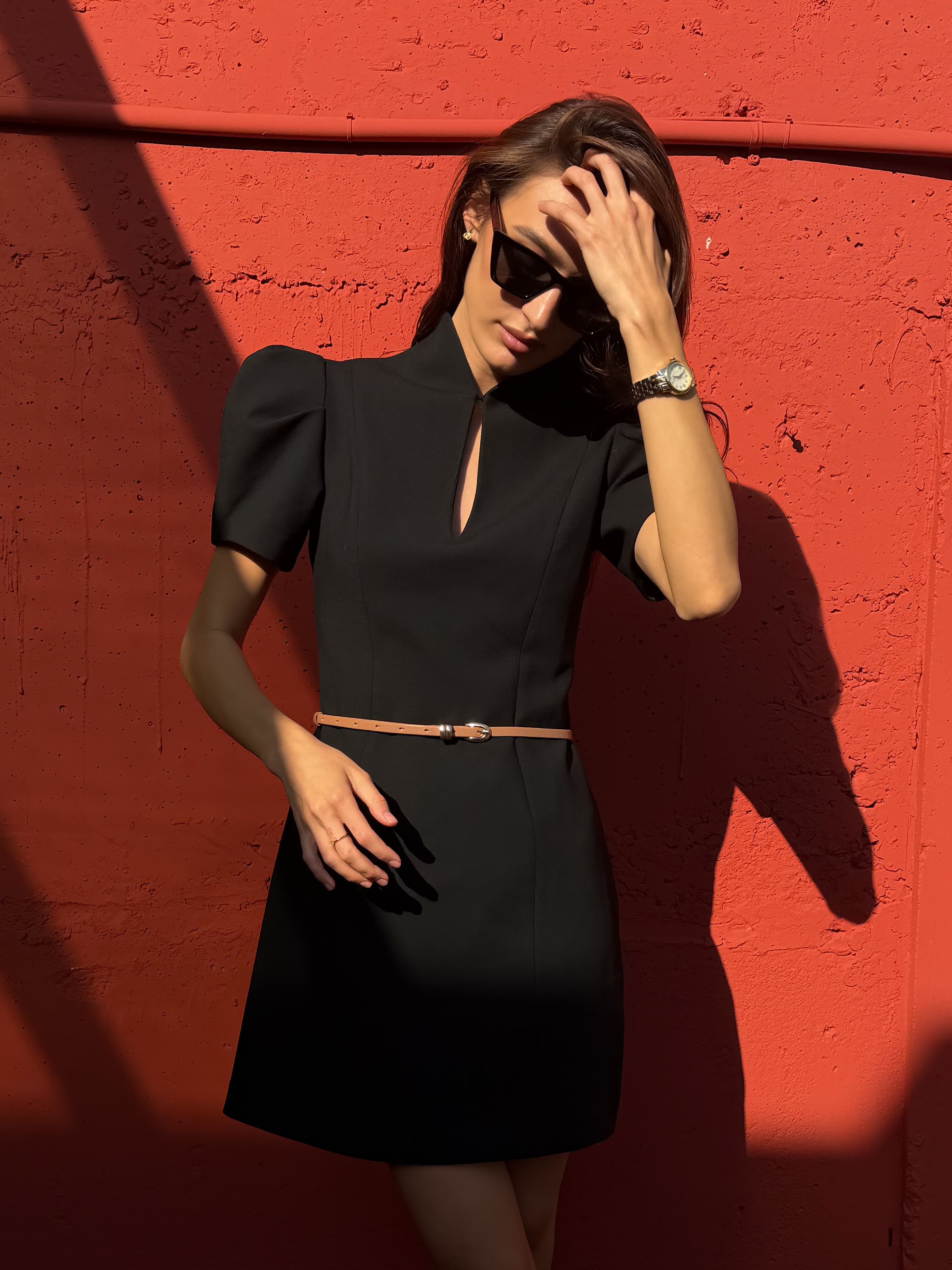 LINEA Belt- Cuir Cognac image