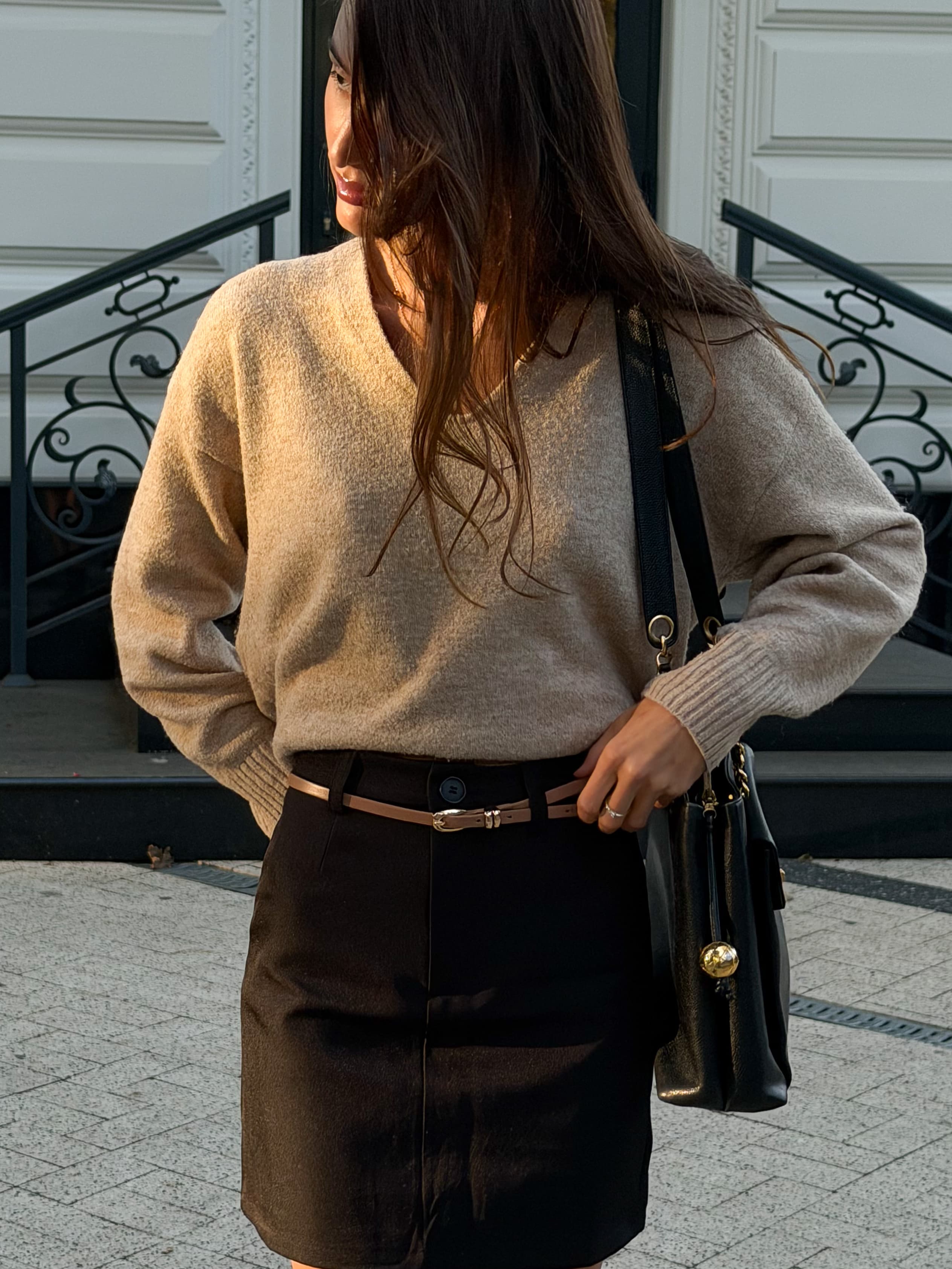 LINEA Belt- Cuir Cognac image