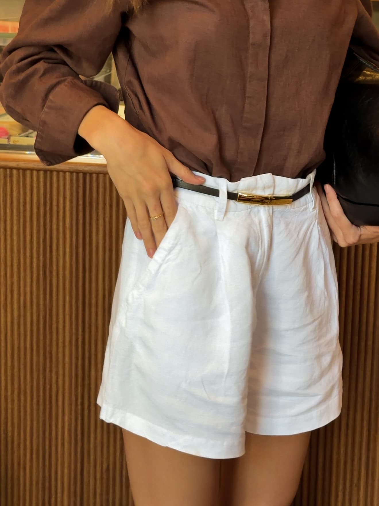 AURAE Belt- Umber Brown image