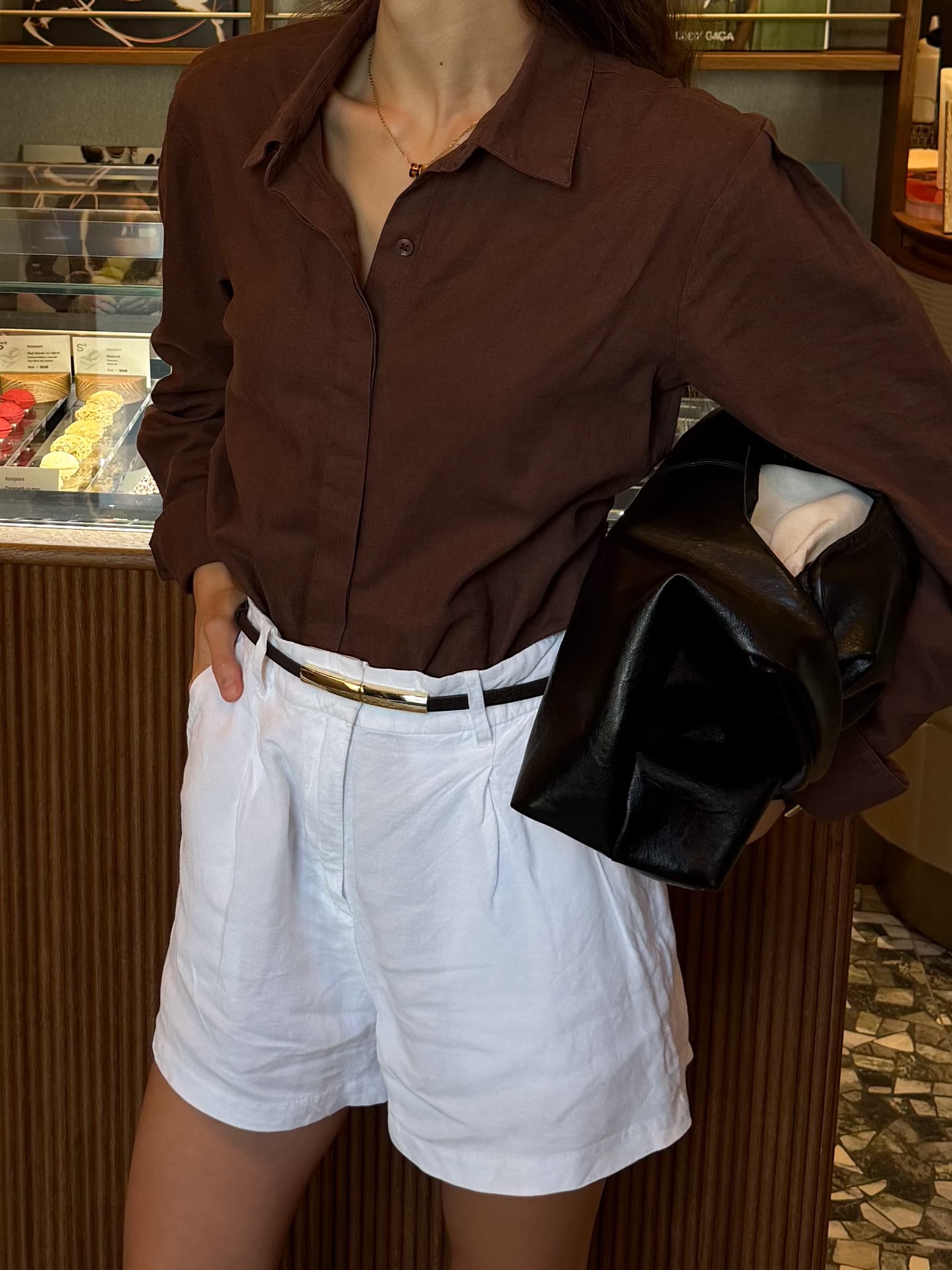 AURAE Belt- Umber Brown